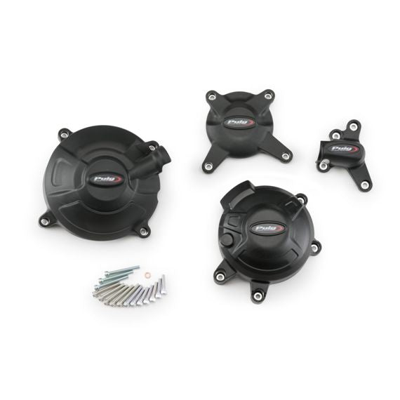 Engine cover set 4-delig kant Puig Yamaha MT-09 / XSR900