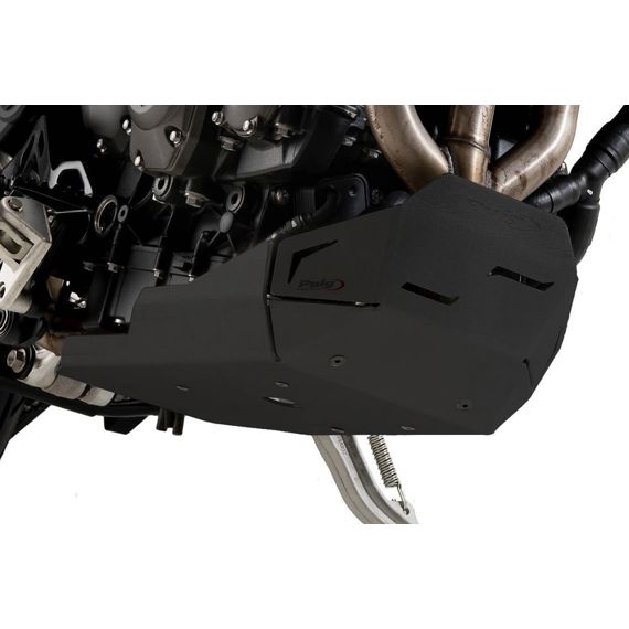 Carterplaat zwart aluminium Puig Triumph Tiger 900 modellen