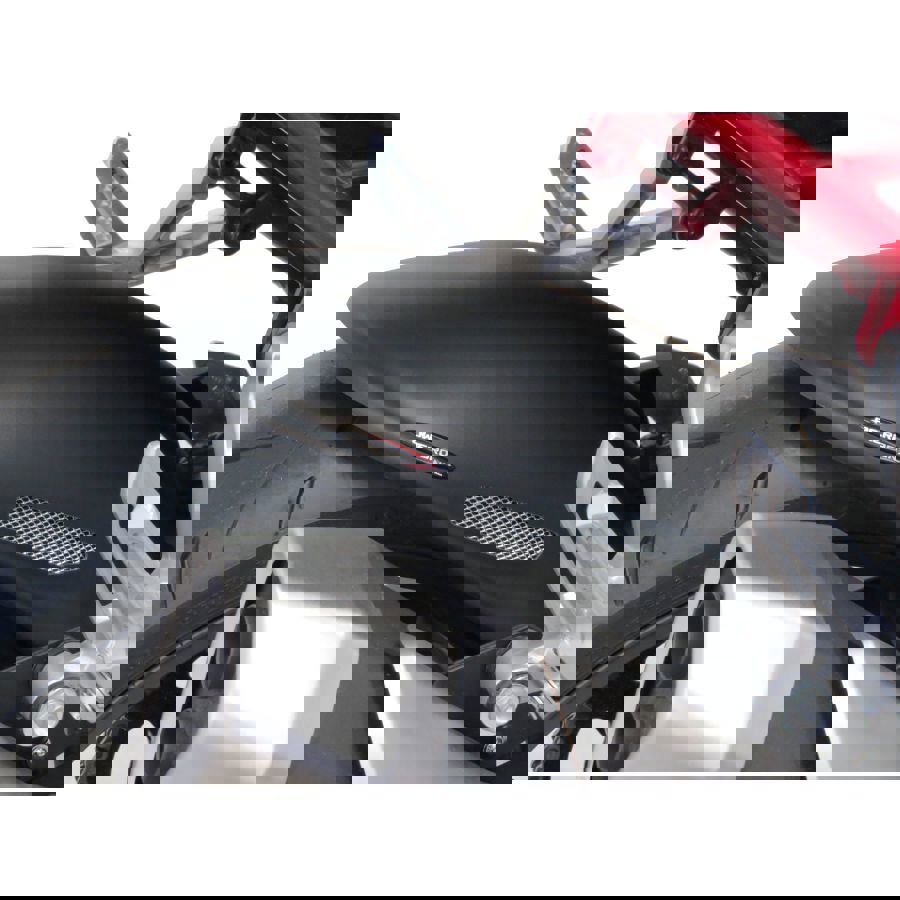 Achterspatbord sport-line mat zwart met zilver gaas Honda CB750 Hornet '23-