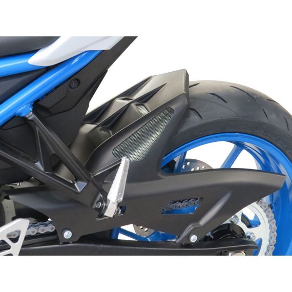 Achterspatbord sport-line mat zwart met zilver gaas Suzuki GSX-8S '23-