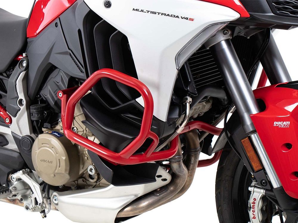 Valbeugel rood Hepco&Becker voor Ducati Multistrada V4 / S / S Sport '21-