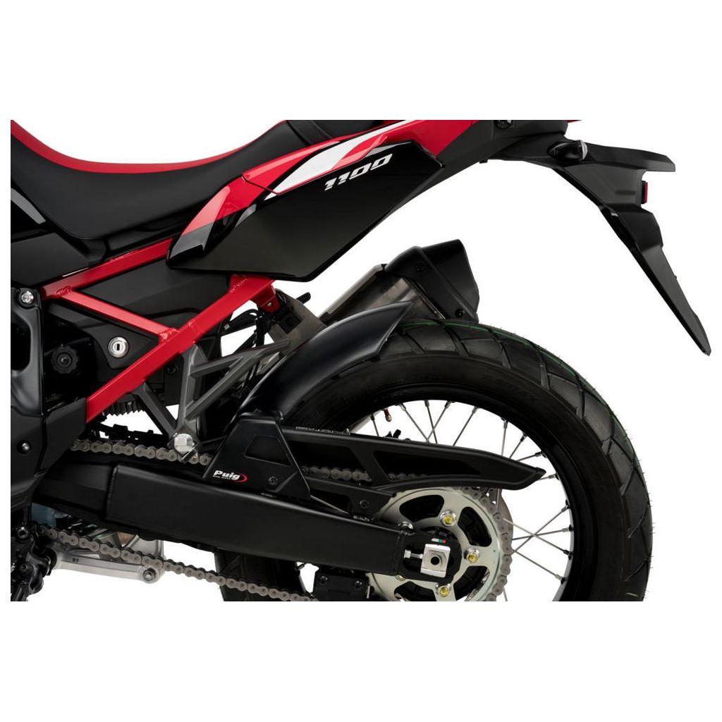 Garde-boue arrière Puig noir mat Honda CRF1100L Africa Twin '20- / Transalp 750 '23-