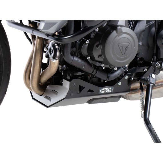 Carterplaat rood/zwart Hepco&Becker Triumph Tiger Sport 660 '22-