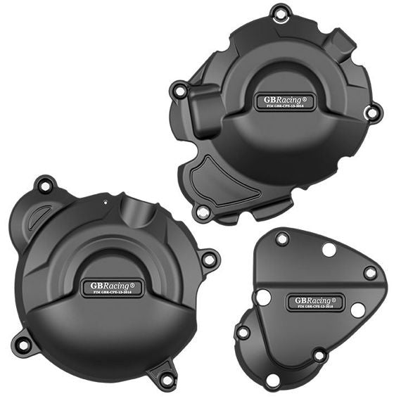 GB-Racing engine cover set Triumph Speed Triple 1200RR/RS '21- (dynamo, koppeling en pulse)