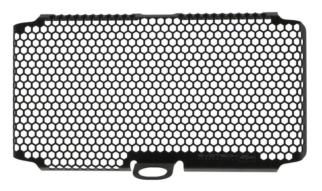 Oliekoelercover zwart Evotech Performance Ducati Multistrada V2 '22-