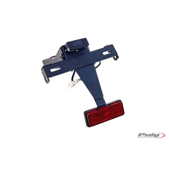 Kentekenplaathouder zwart Puig Yamaha MT-07 Tracer / Tracer 7
