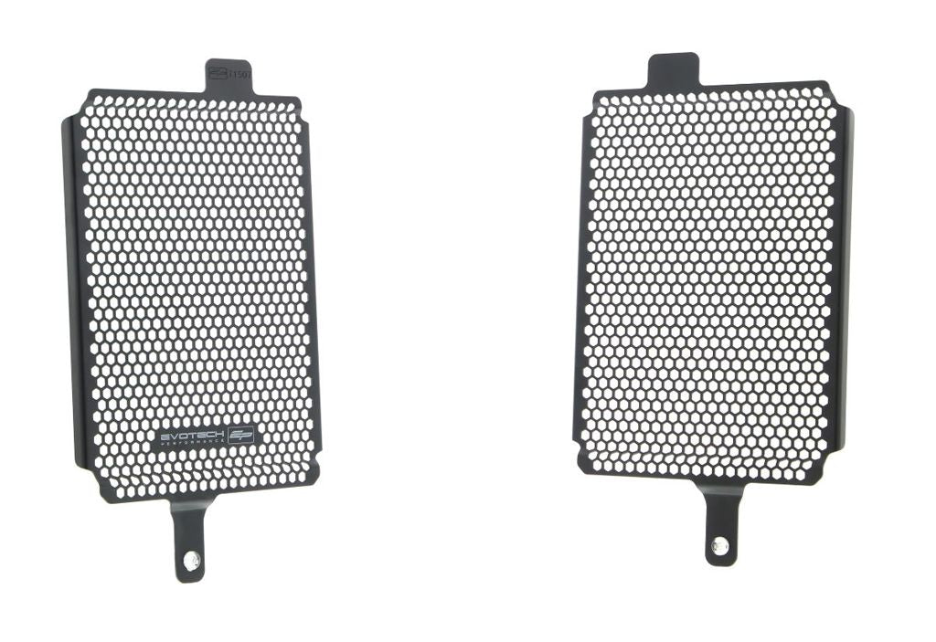 Radiatorcover set zwart Evotech Performance BMW R1250GS LC '18-