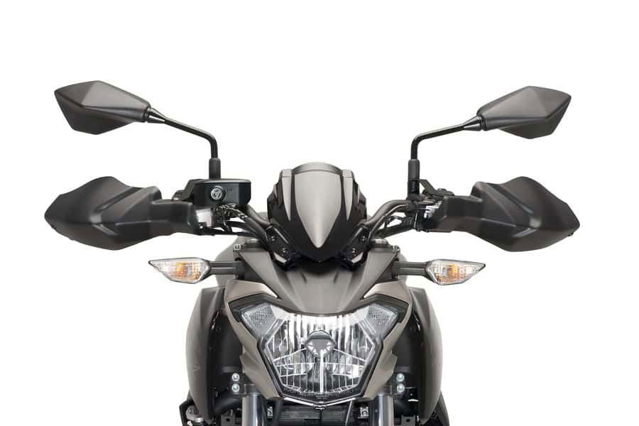 Handkappen Puig Kawasaki Z650 / Z900 '17- mat zwart