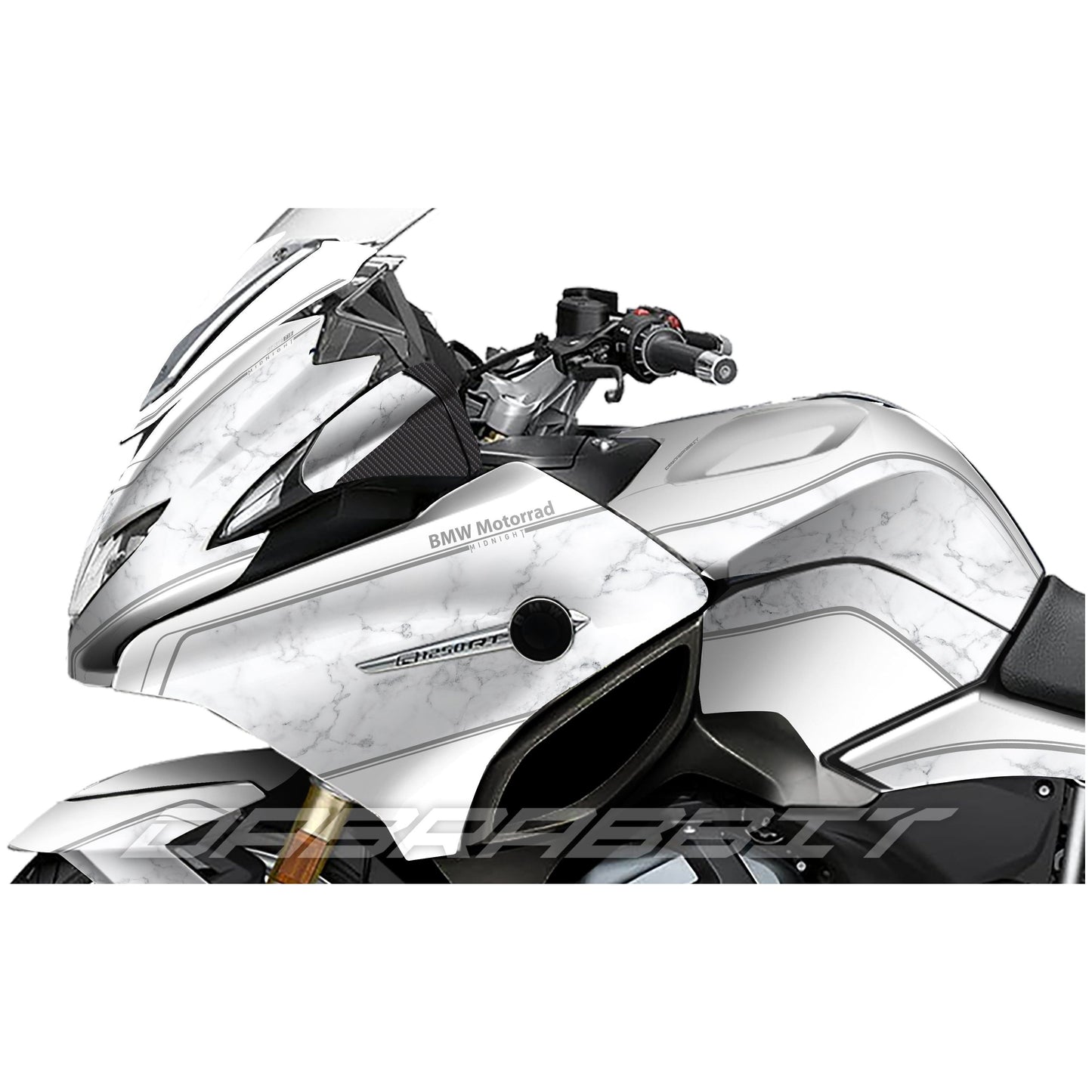 BMW R 1200/1250 RT stickerset wit camo