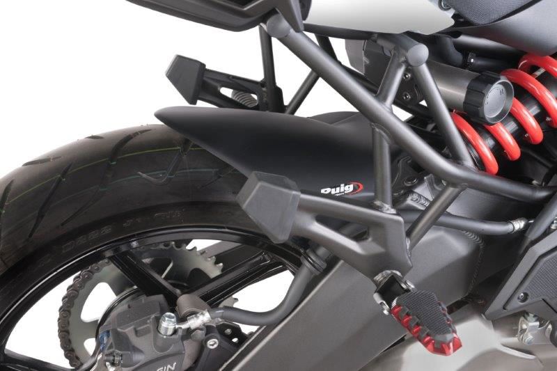 Achterspatbord Puig mat zwart Kawasaki Versys 650 '07-