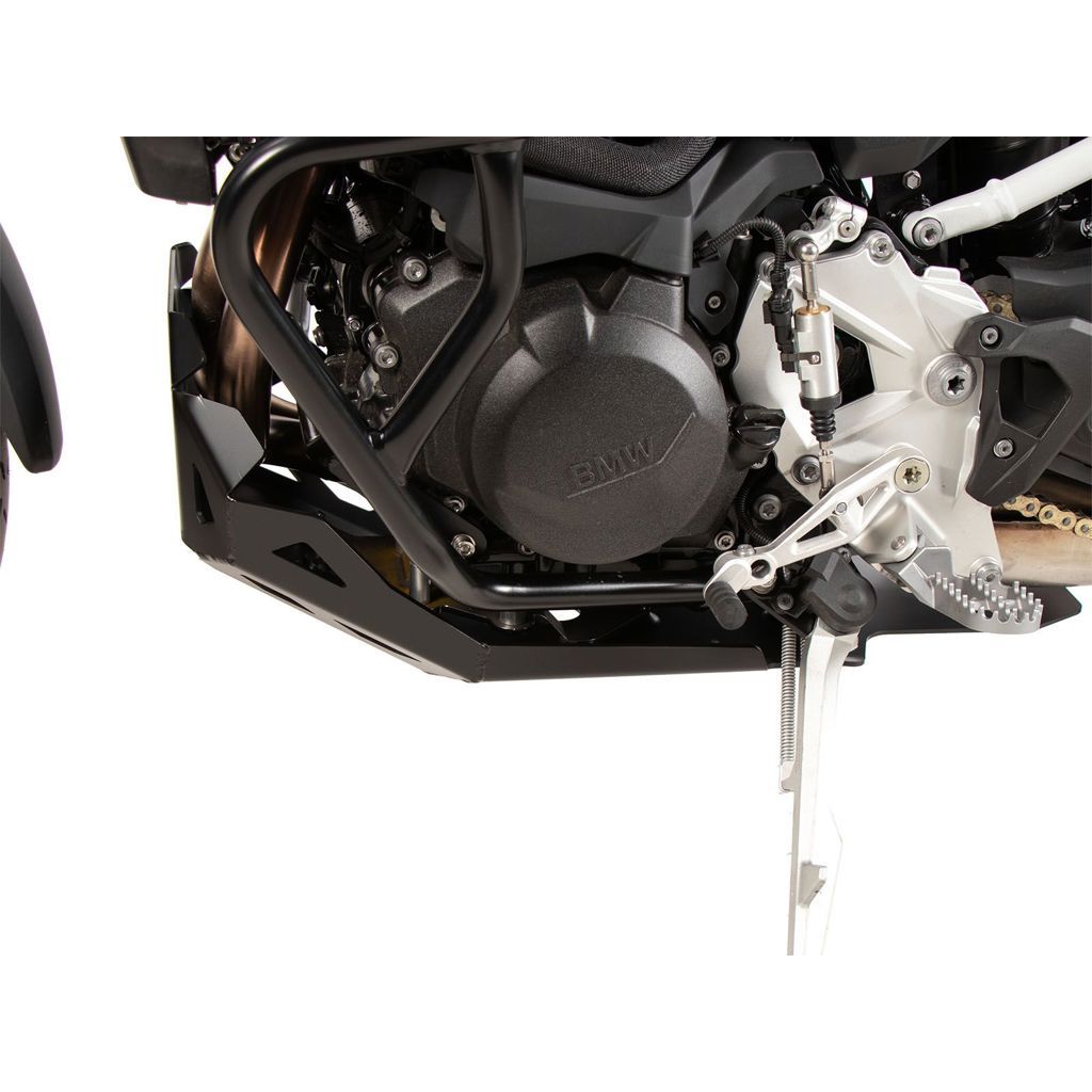 Plaque de carter moteur aluminium noir Hepco&Becker BMW F800GS '24-