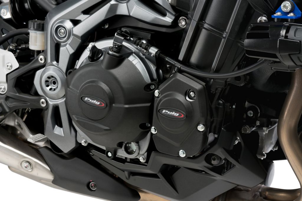 Engine cover set 3-delig Puig Kawasaki Z900 '17- / Z900SE '22-