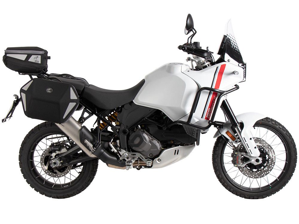 Topdrager zwart Minirack Hepco&Becker Ducati DesertX '22-