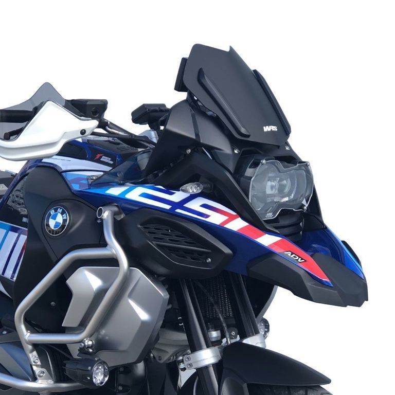 Vervangingsruit model rally WRS BMW R1200GS '13-17 / R1250GS '18-23 mat zwart