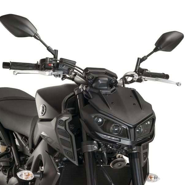 Front cover mat zwart Puig Yamaha MT-09/SP '17-