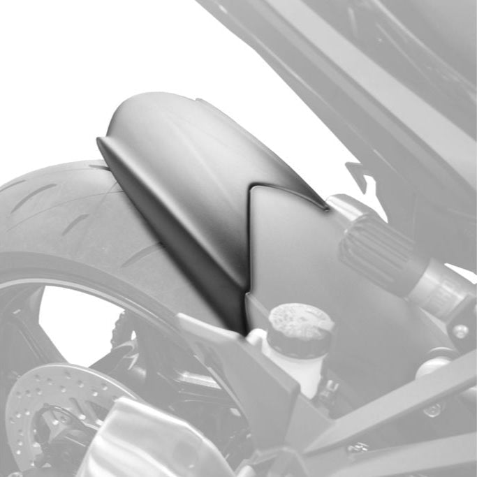 Achterspatbord verlenger Puig mat zwart voor het originele spatbord Kawasaki Versys 1000 '19-