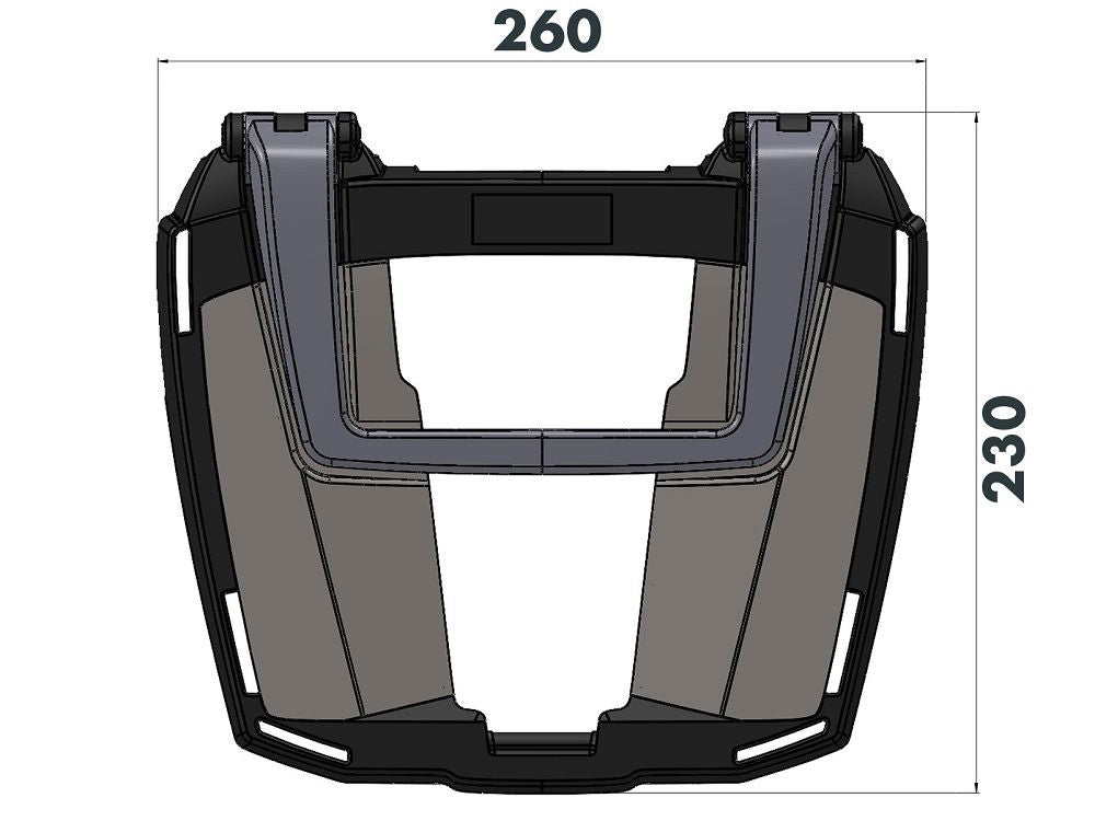 Topdrager Easyrack Hepco&Becker BMW R1250RT '19-