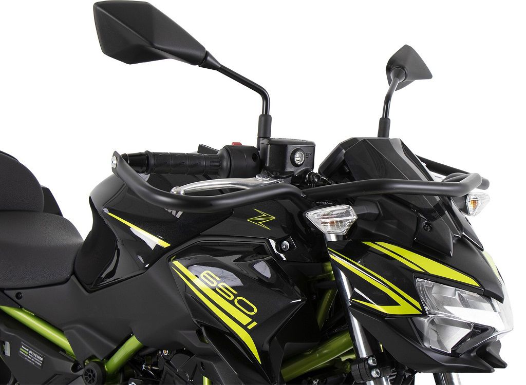 Valbeugel zwart voorzijde Hepco&Becker Kawasaki Z650 '20-