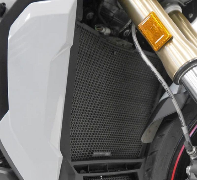 Radiator/oliekoeler cover set zwart Evotech Performance BMW S1000XR '20-23