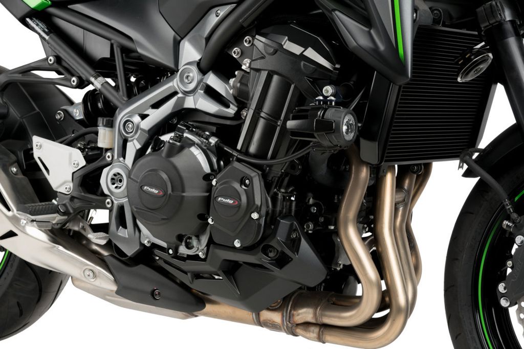 Engine cover set 3-delig Puig Kawasaki Z900 '17- / Z900SE '22-