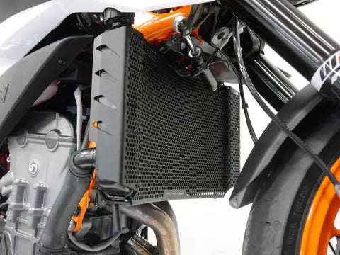 Radiatorcover zwart Evotech Performance KTM 790 Duke '18-22