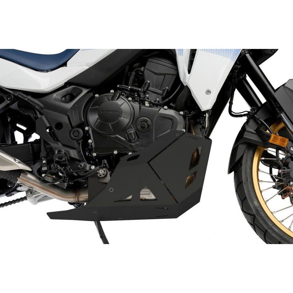 Carterplaat zwart aluminium Puig Honda XL750 Transalp '23-