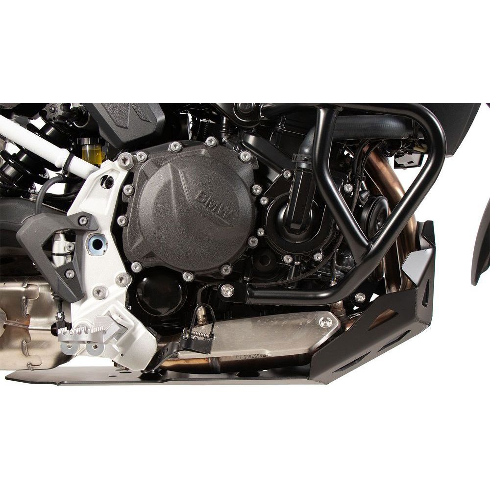 Plaque de carter moteur aluminium noir Hepco&Becker BMW F800GS '24-