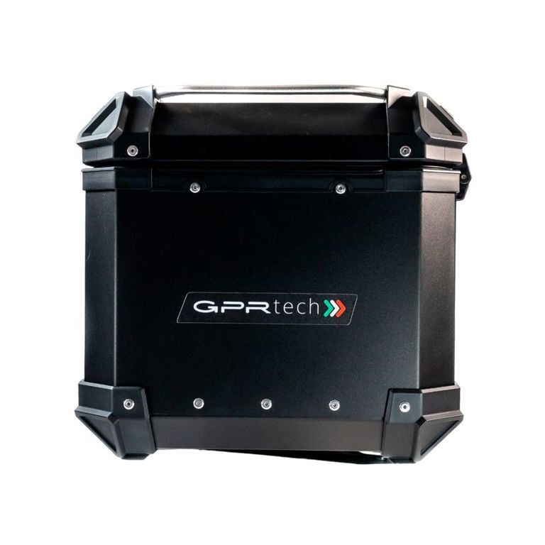 Topkoffer ALPI-TECH 35L zwart met universele bevestigingsplaat