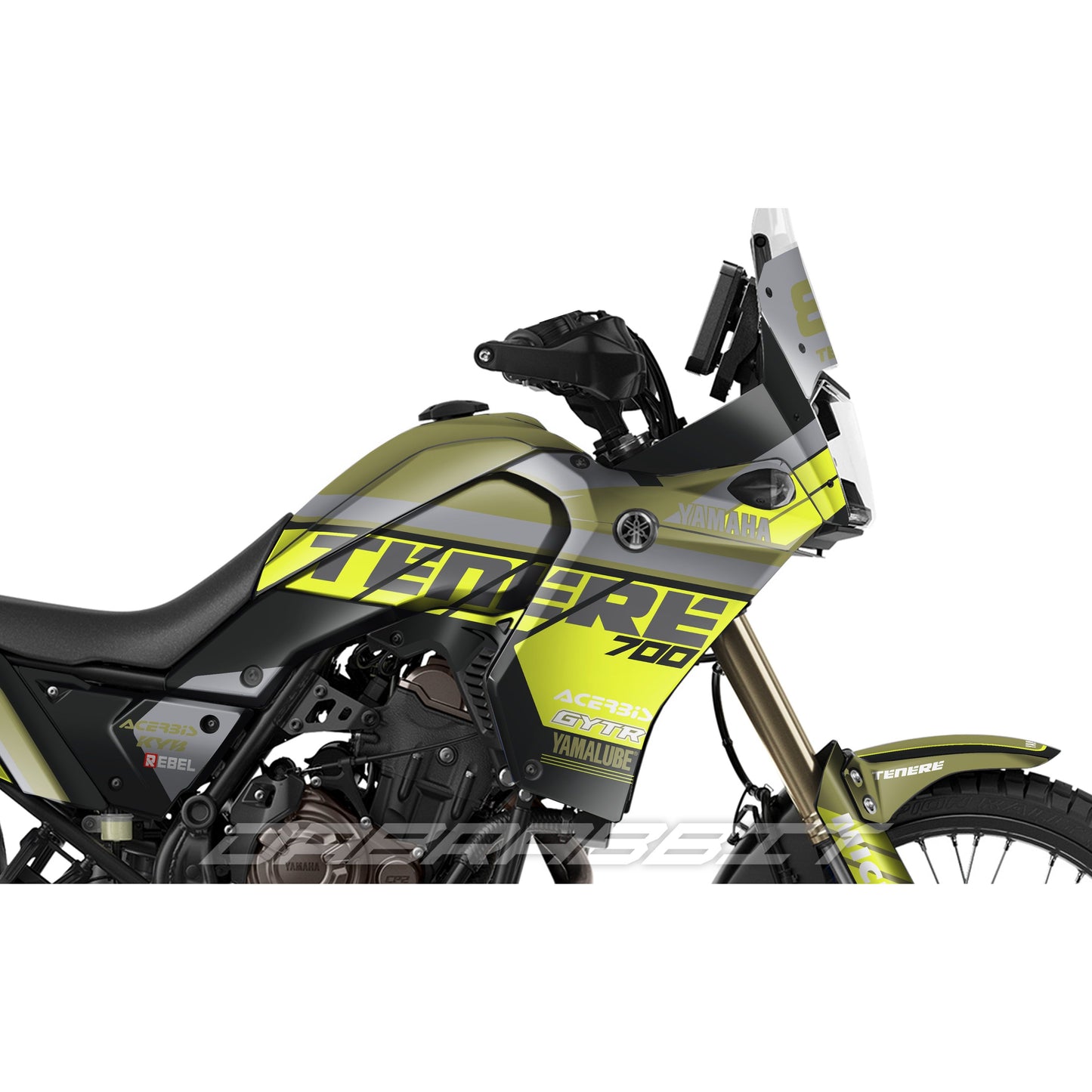 YAMAHA TENERE 700 / T7 stickerset (SD-K)