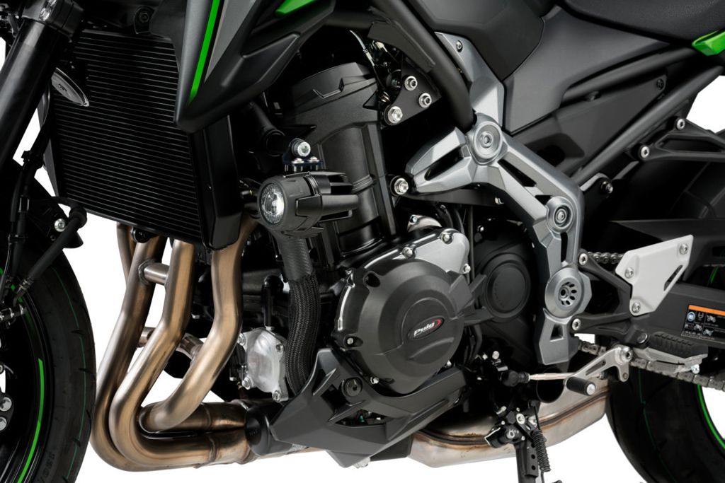 Engine cover set 3-delig Puig Kawasaki Z900 '17- / Z900SE '22-