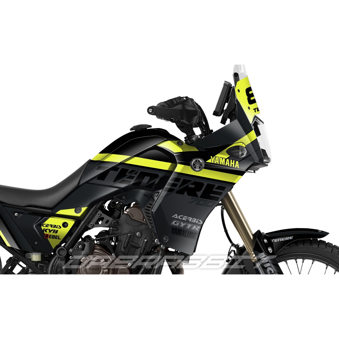 YAMAHA TENERE 700 / T7 stickerset (SD-BY)