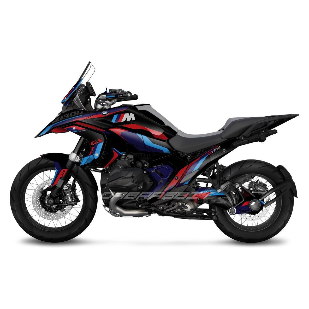 BMW R1300GS stickerset M Pack