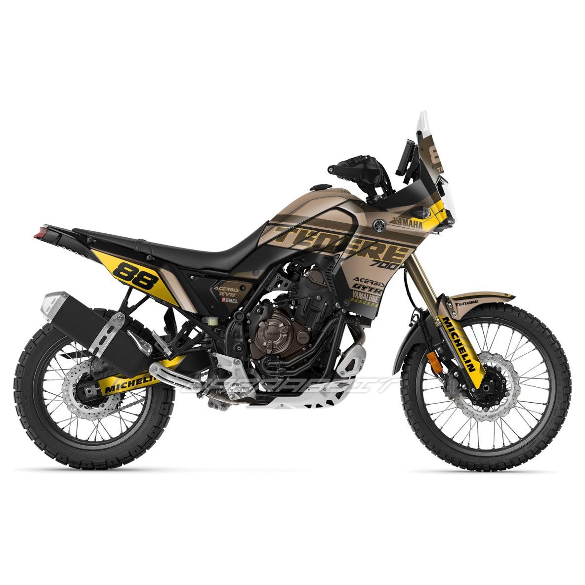 YAMAHA TENERE 700 / T7 stickerset (SD-D)