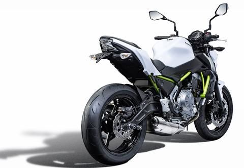Kentekenplaathouder Evotech Performance Kawasaki Z650 '17-