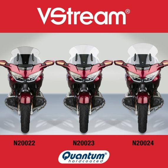 Vervangingsruit National Cycle VStream tall transparant Honda GL1800 Gold Wing '18-