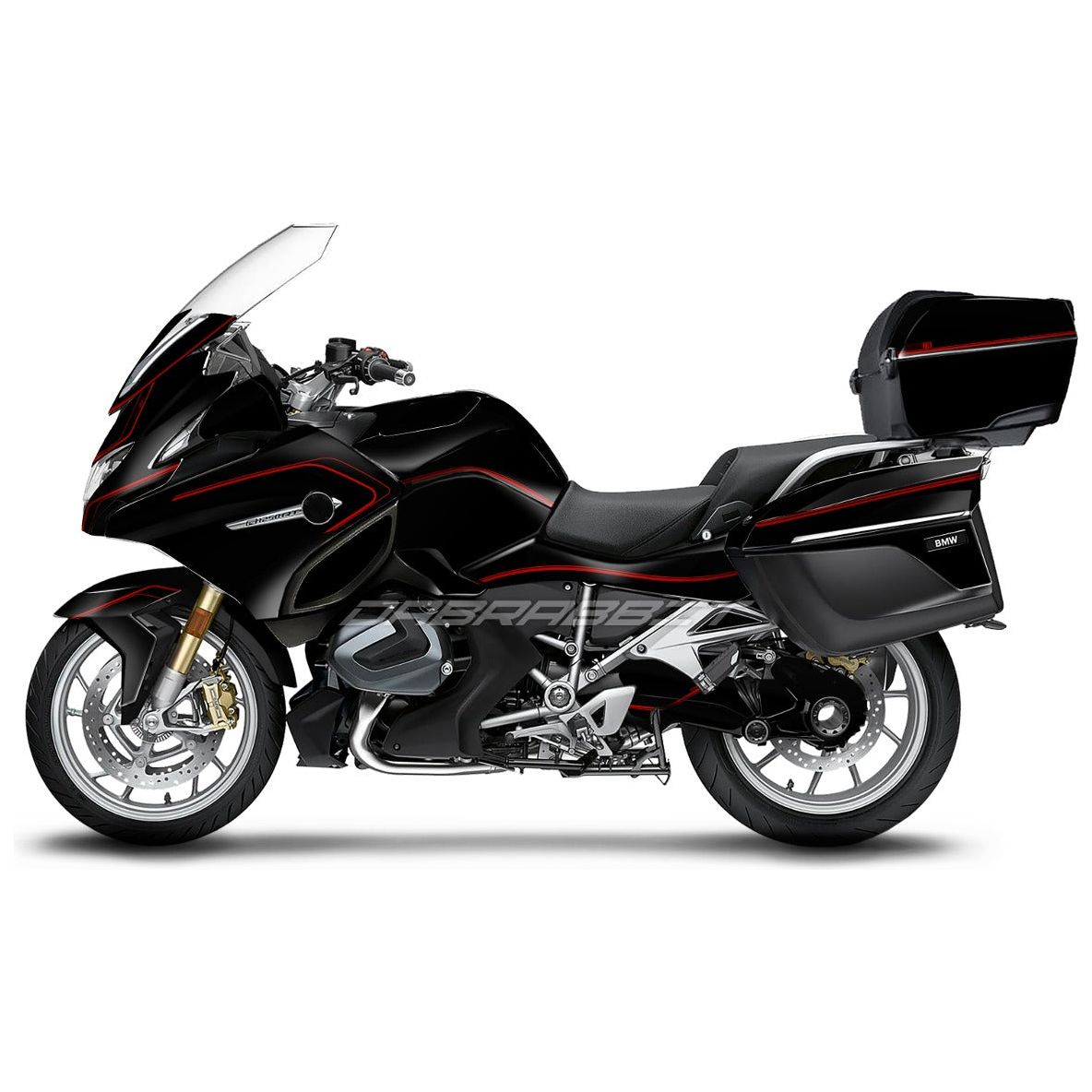 BMW R 1200/1250 RT stickerset M Red