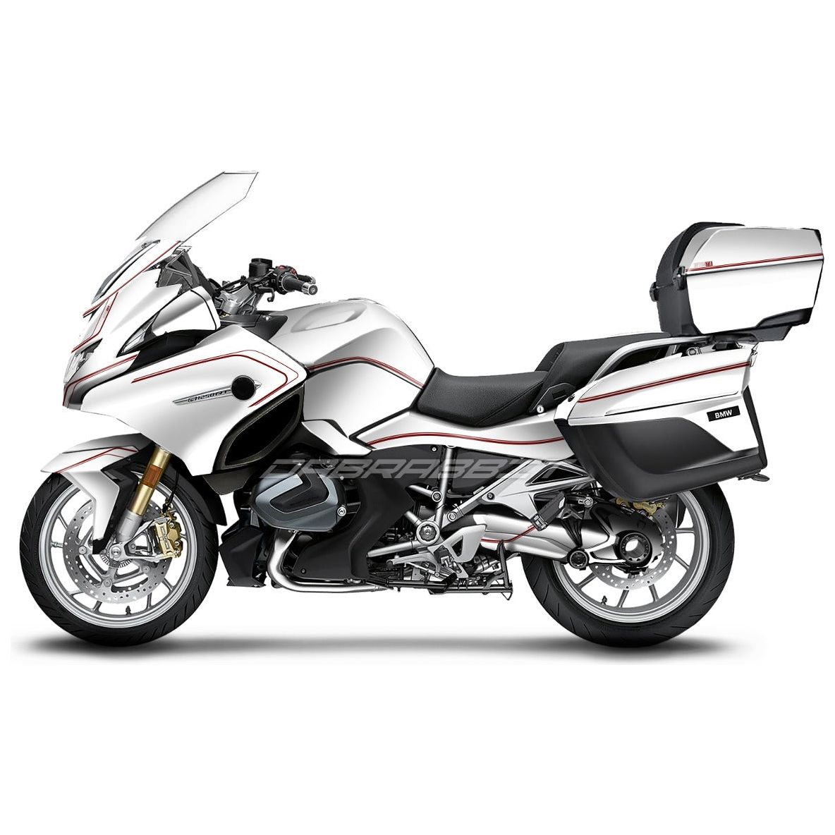 BMW R 1200/1250 RT stickerset wit R
