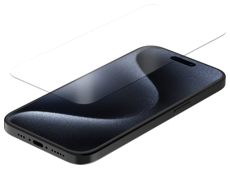 QUAD LOCK Screen Protector - Tempered Glass - iPhone 15/15 Pro