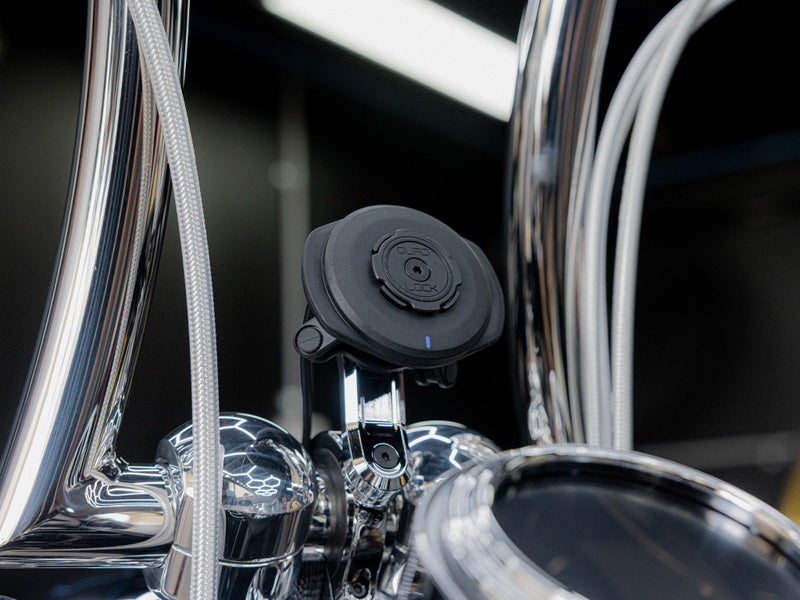 QUAD LOCK Pro Chrome Handlebar Mount - Large for FATBAR / Special CUSTOM handlebars