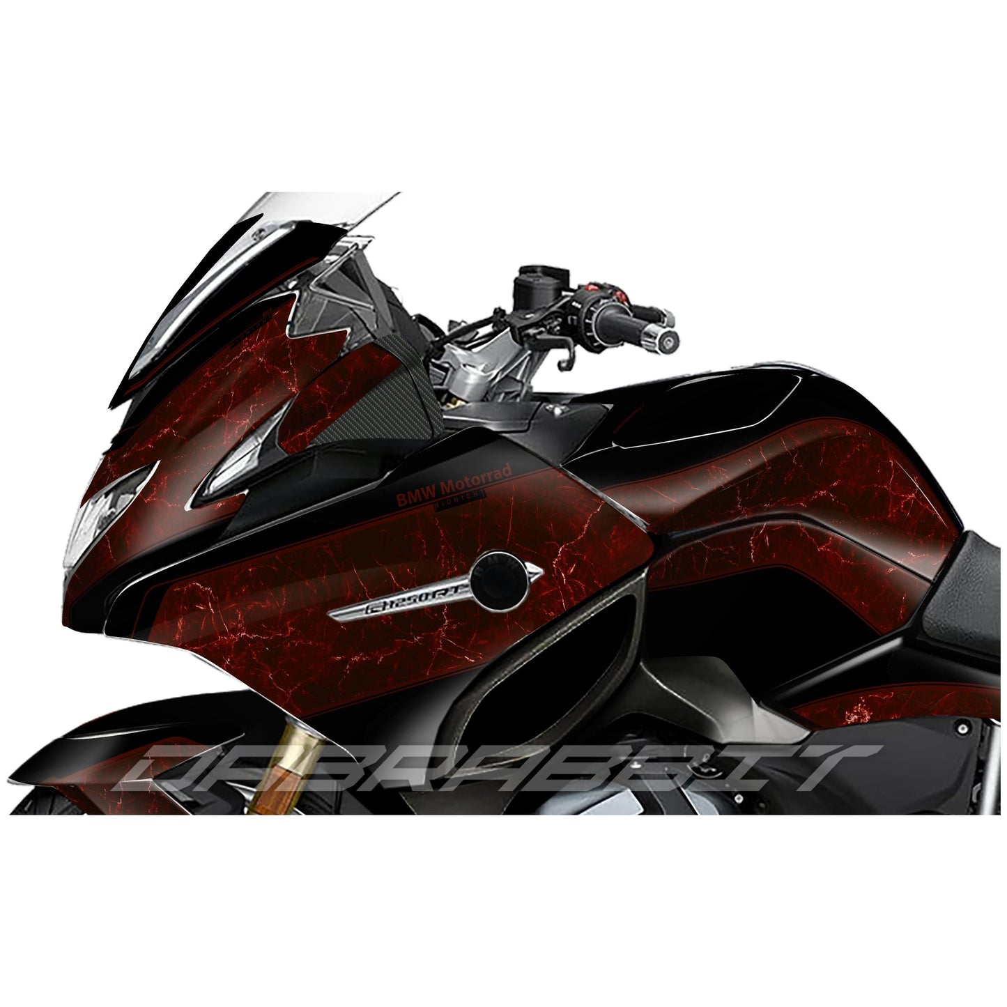 BMW R 1200/1250 RT stickerset bruin camo