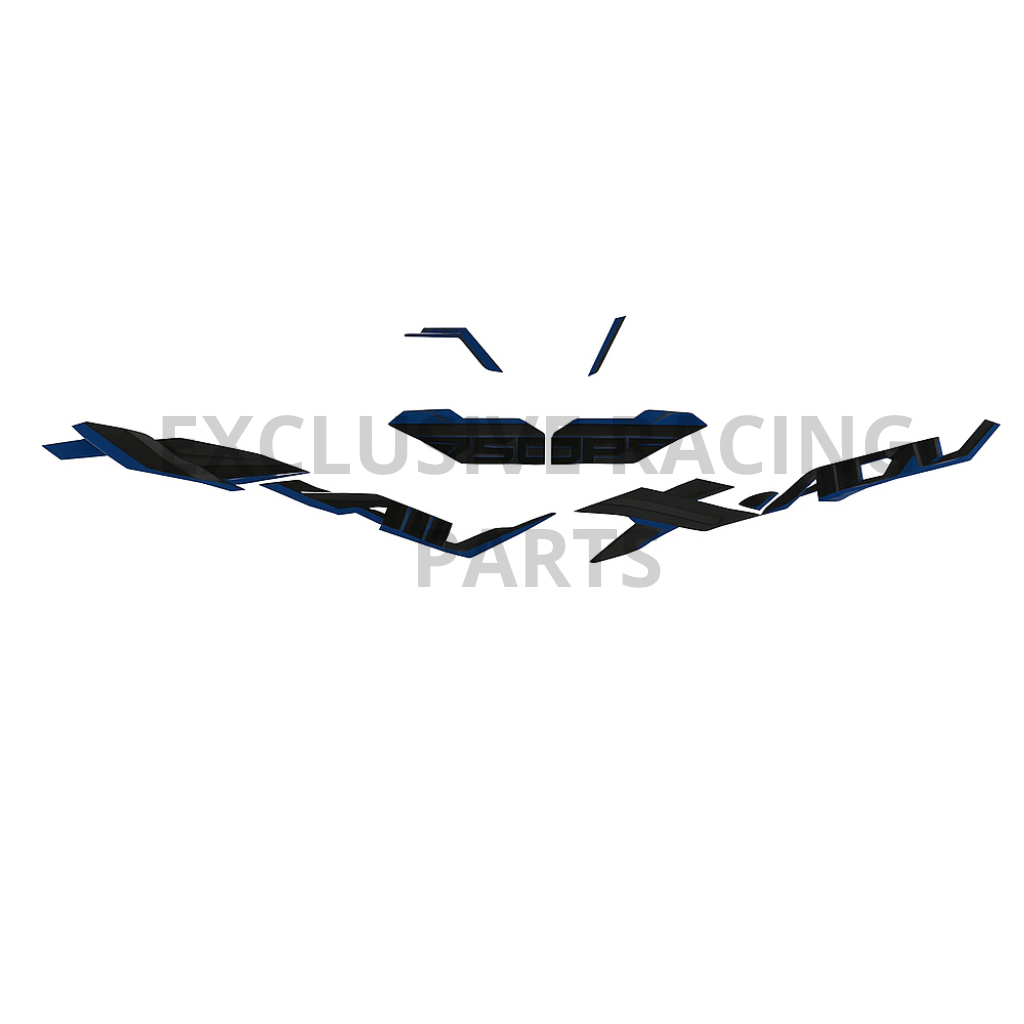 Stickerset Grijs/Donkerblauw – X-ADV 750 2025