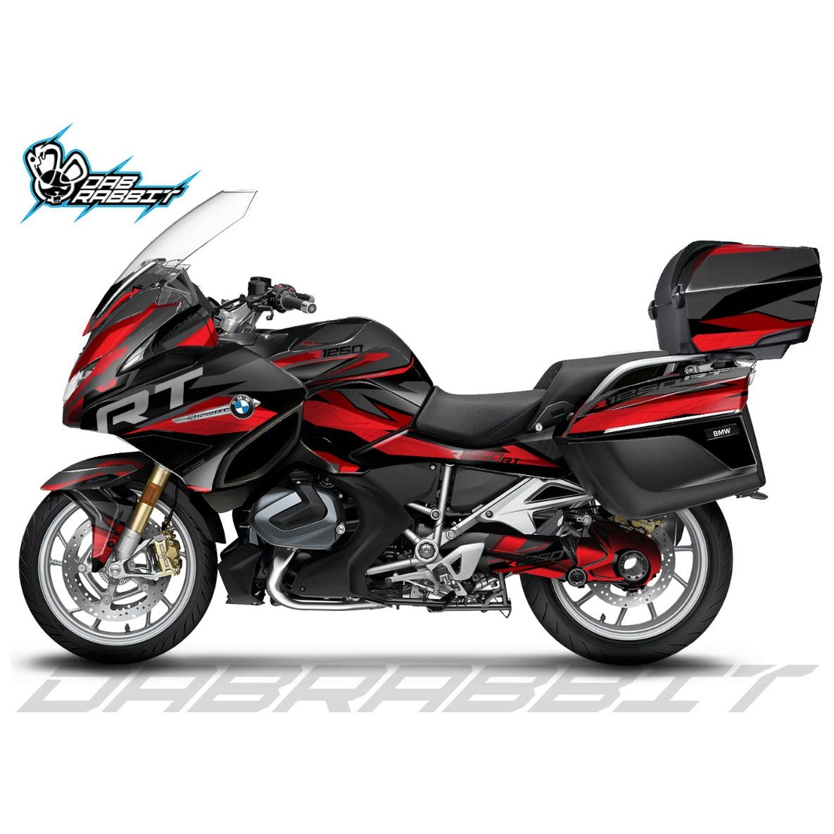 BMW R 1200/1250 RT stickerset red pack