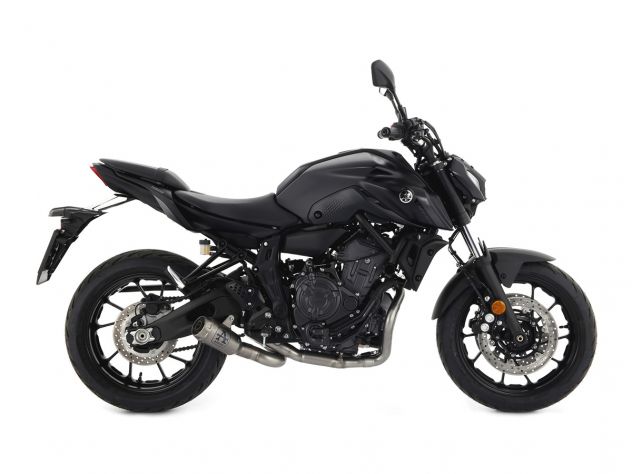ARROW RACING COMPLETE EXHAUST STAINLESS STEEL TITANIUM YAMAHA MT-07 2021-2024