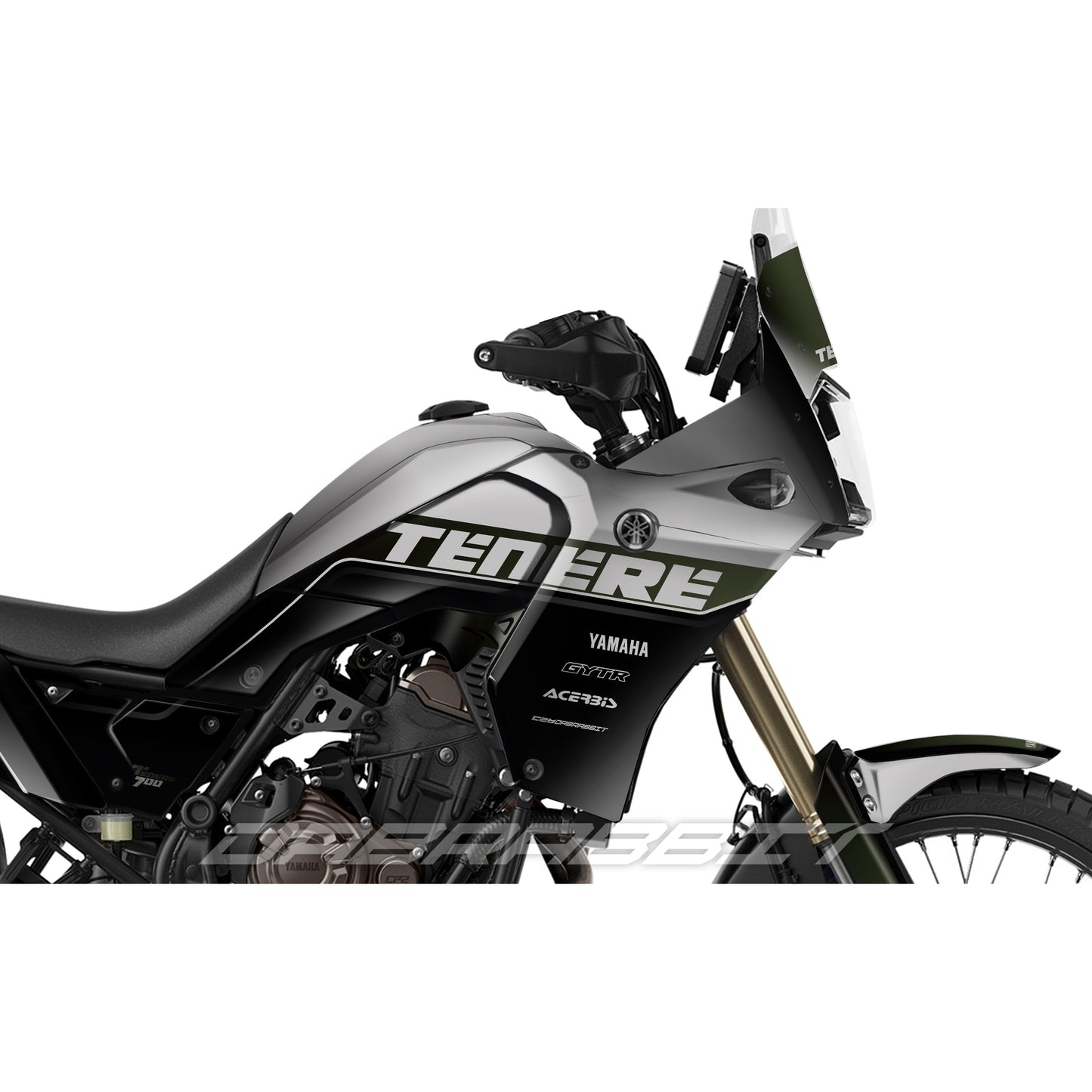 YAMAHA TENERE 700 / T7 stickerset (HF-KK)