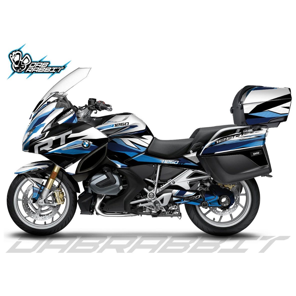 BMW R 1200/1250 RT stickerset blue pack W