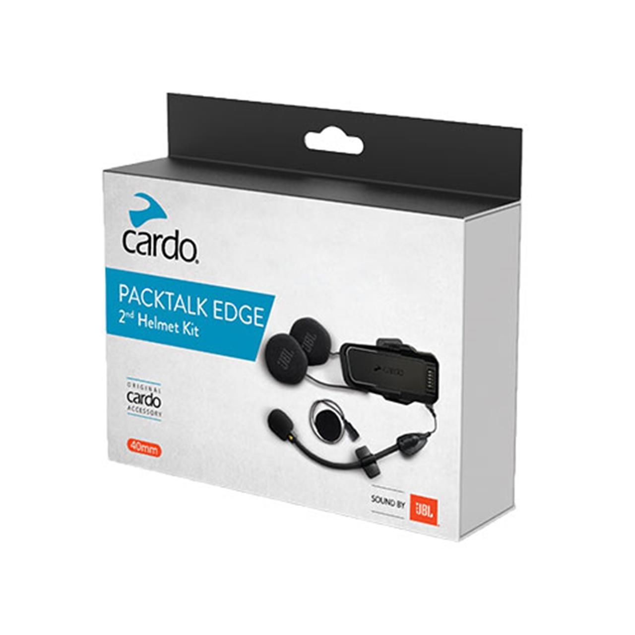Cardo Packtalk EDGE JBL accessory audio kit for second helmet