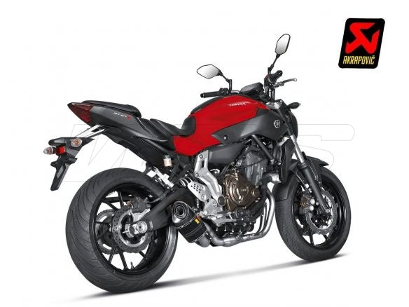 COMPLETE EXHAUST INOX RACING AKRAPOVIC YAMAHA MT-07 / FZ-07 2014-2024