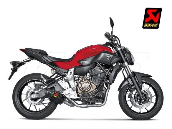 COMPLETE EXHAUST INOX RACING AKRAPOVIC YAMAHA MT-07 / FZ-07 2014-2024