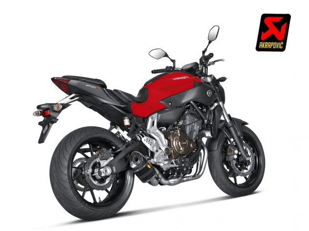 COMPLETE EXHAUST INOX RACING AKRAPOVIC YAMAHA MT-07 / FZ-07 2014-2024