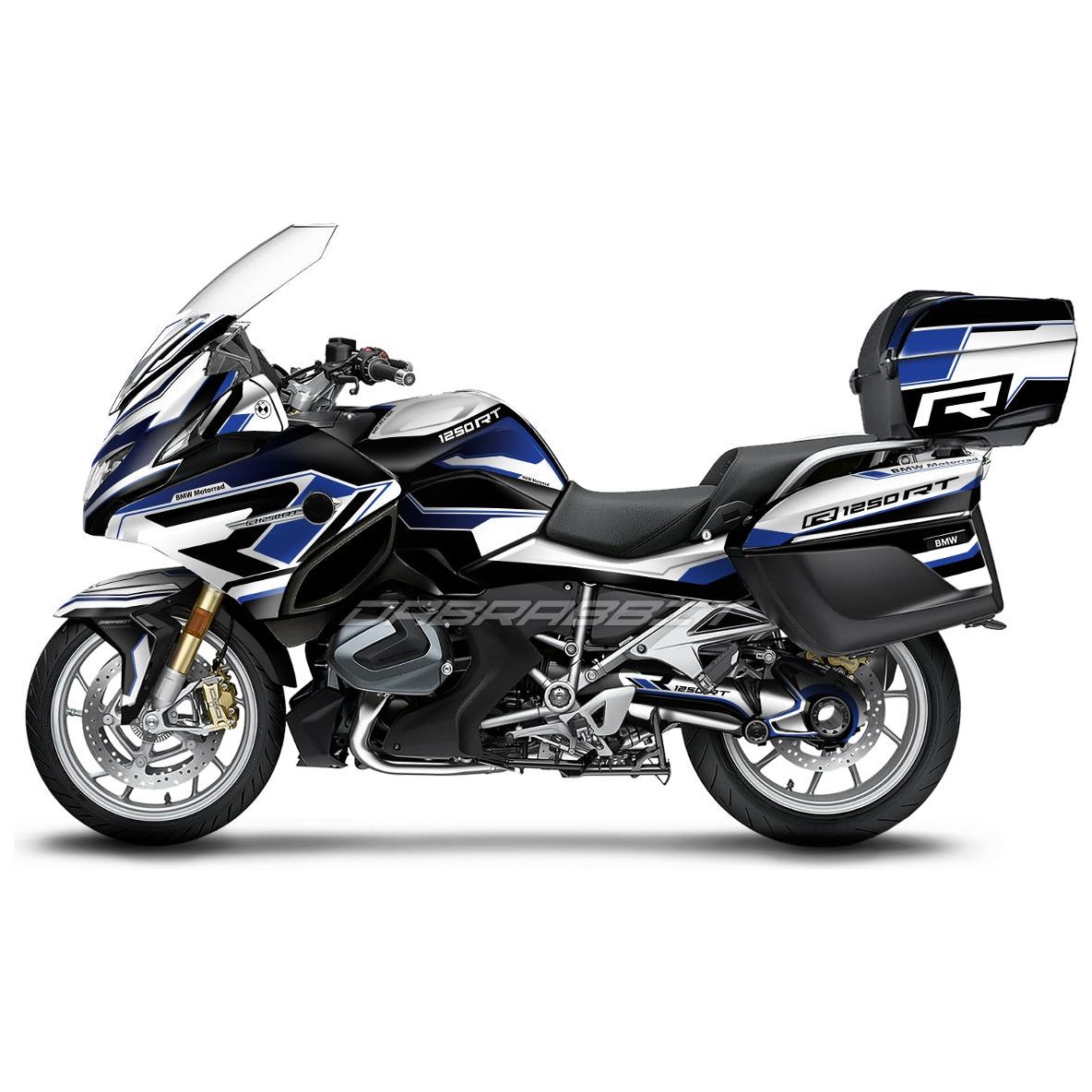 BMW R 1200/1250 RT stickerset pack blue W